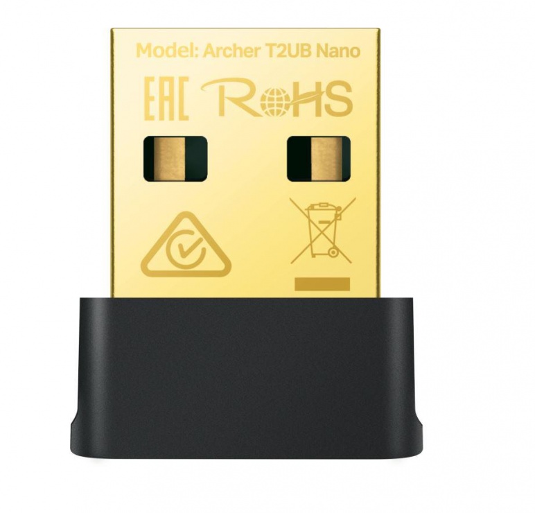 Imagine Adaptor USB Bluetooth v4.2 Wi-Fi Dual Band AC600, TP-LINK Archer T2UB Nano